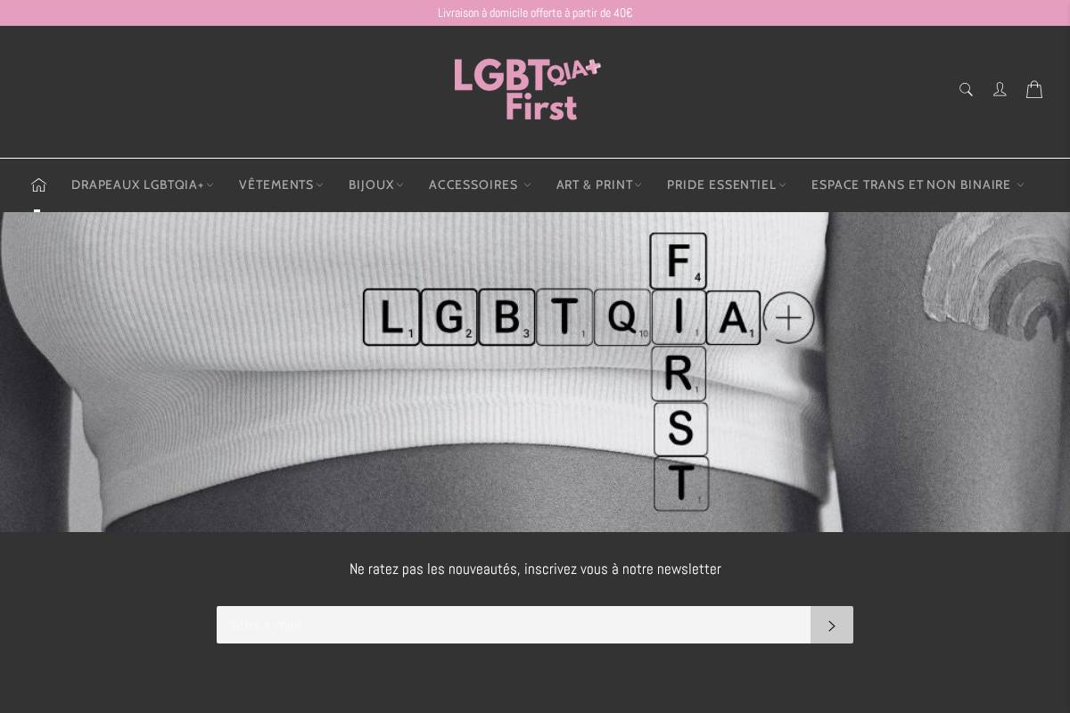 Lgbt First homepage screenshot