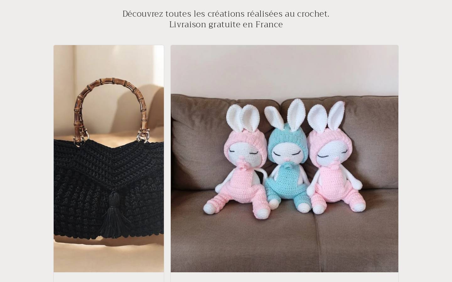 lgcrochetshop.com homepage screenshot