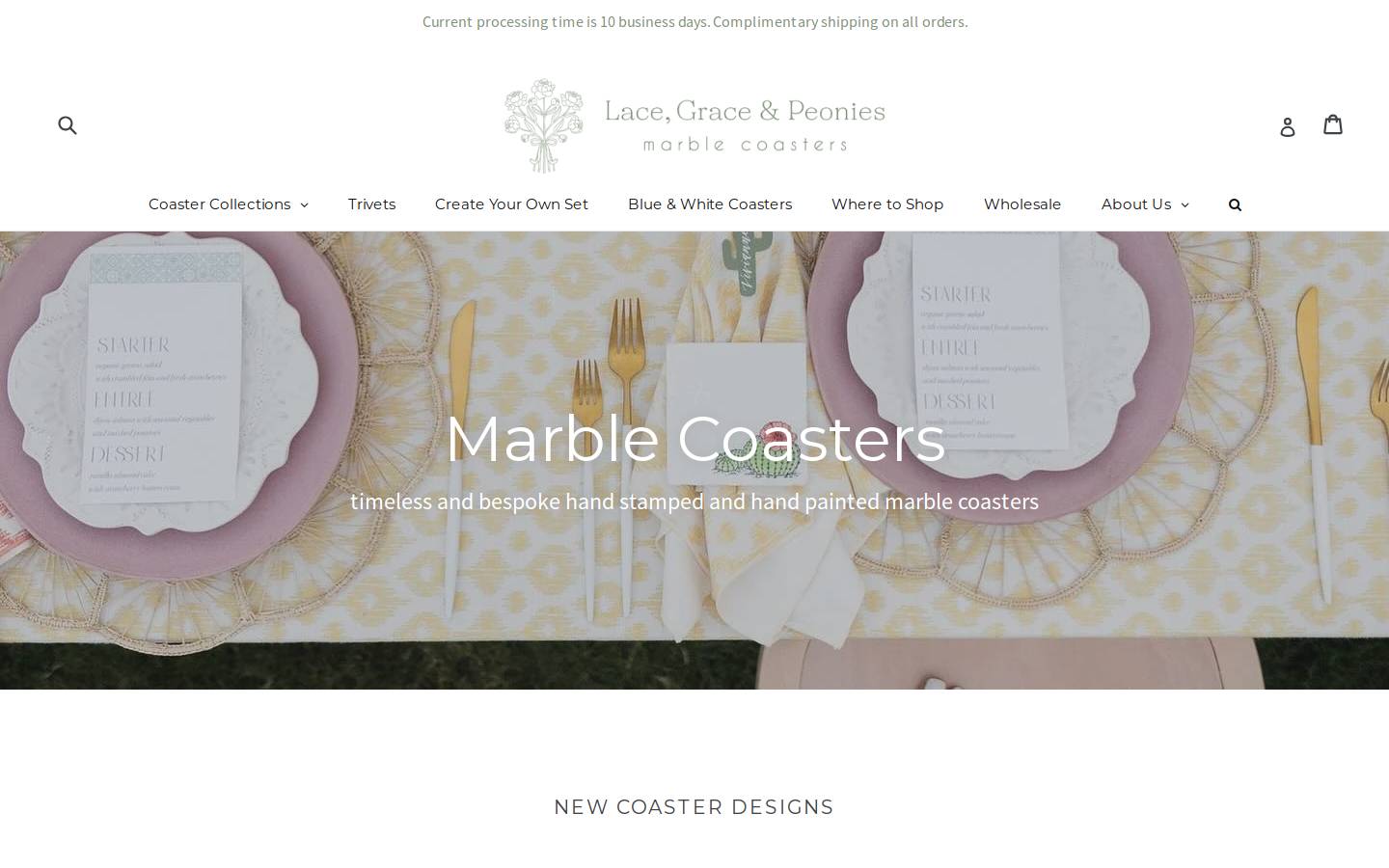 lgpcoasters.com homepage screenshot