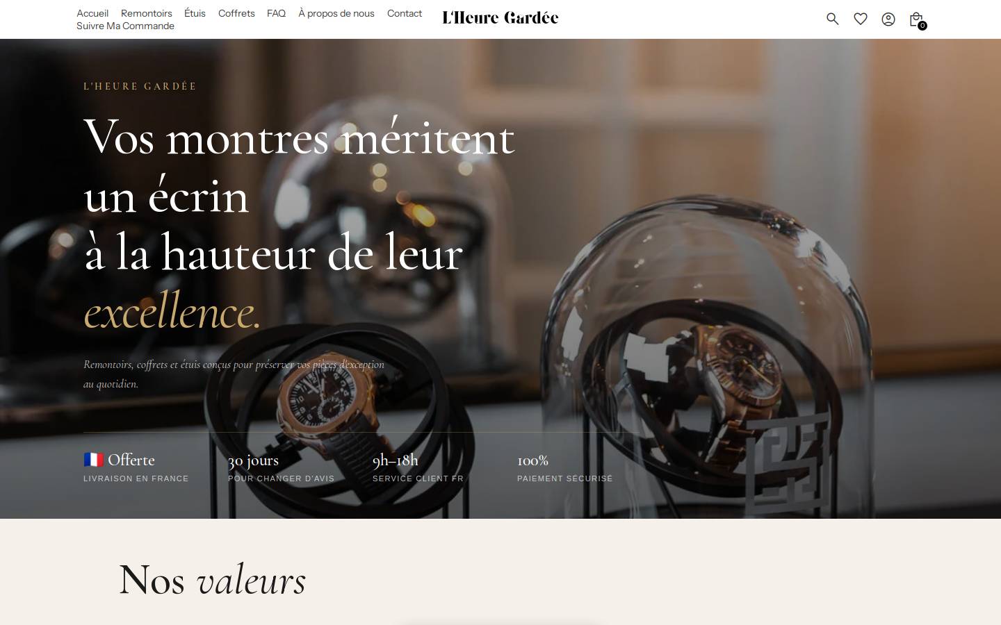 lheuregardee.com homepage screenshot