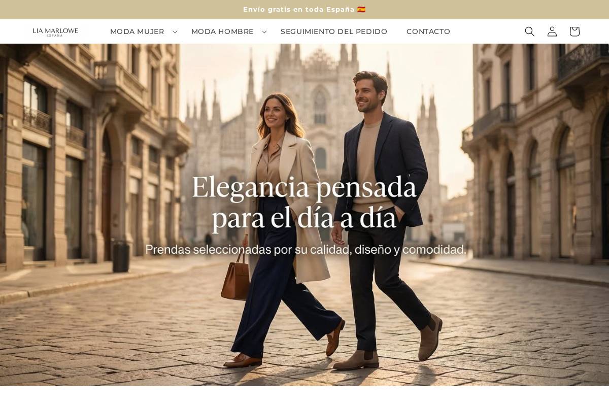 Liamarlowe homepage screenshot