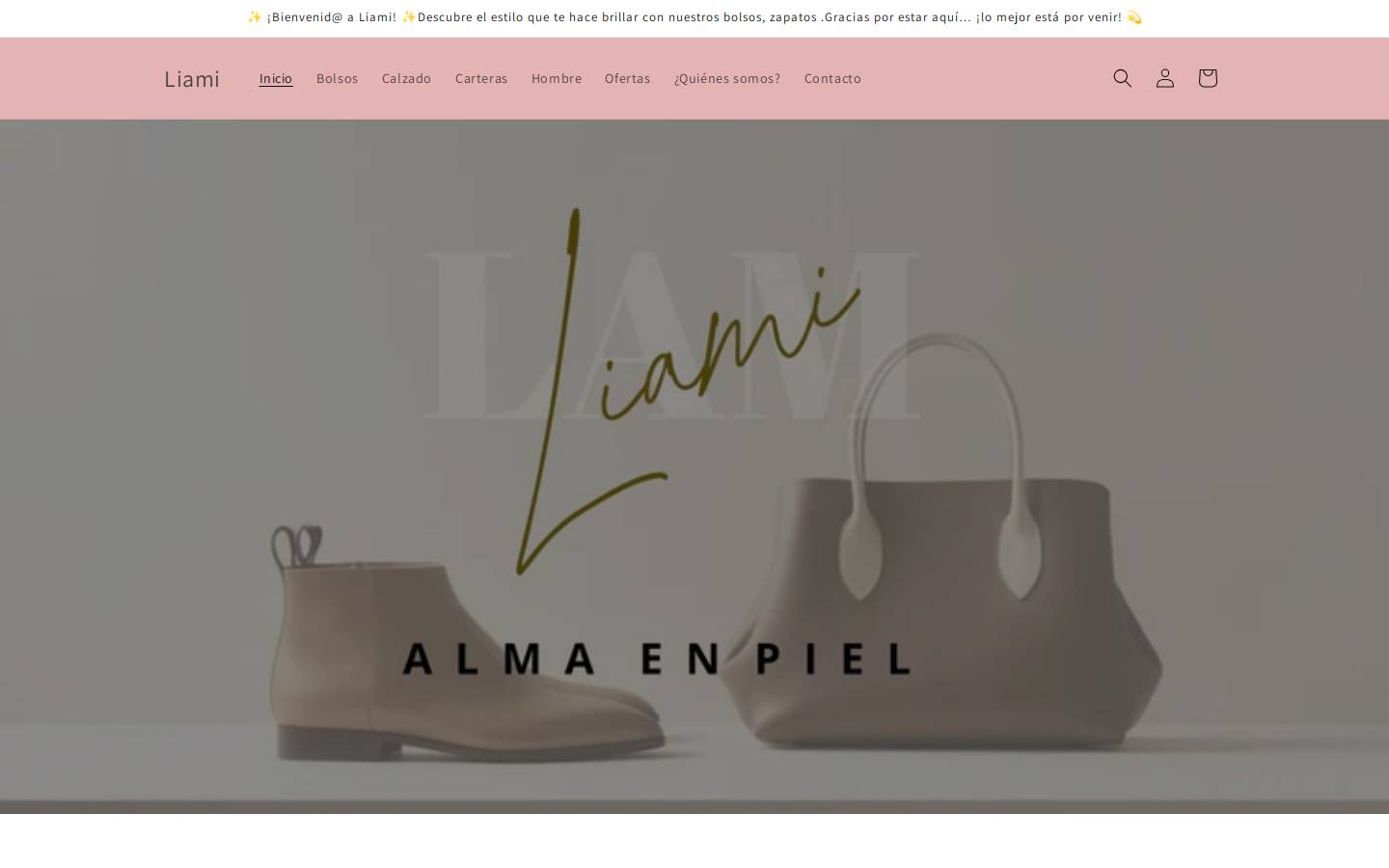 liami.es homepage screenshot