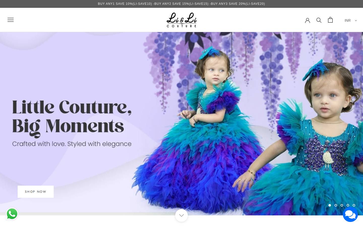 liandli.in homepage screenshot