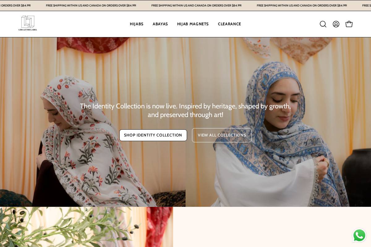 libaazthelabel.ca homepage screenshot