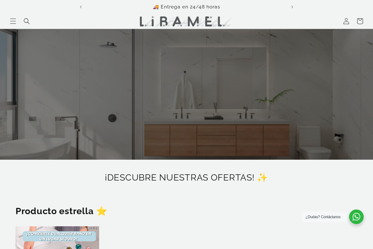 libamel homepage screenshot