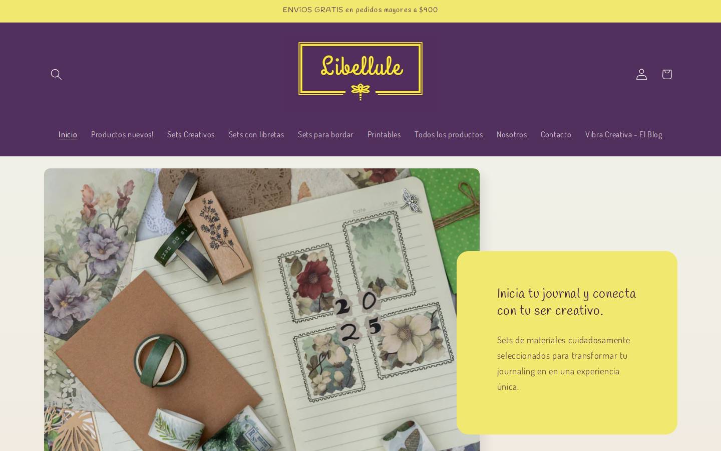 libellule.com.mx homepage screenshot