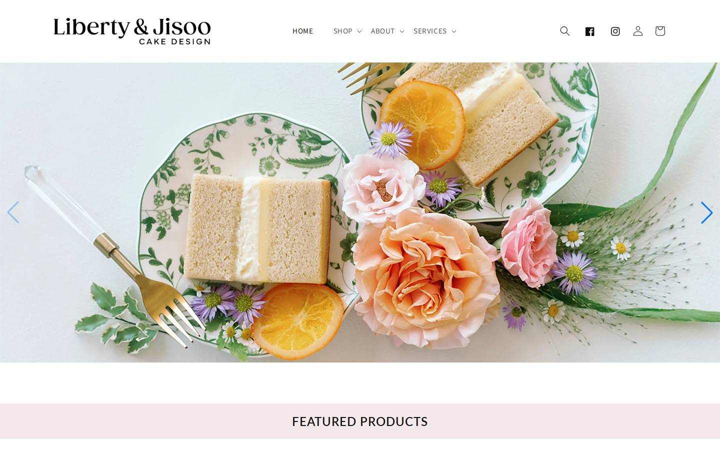 libertybaking.com homepage screenshot