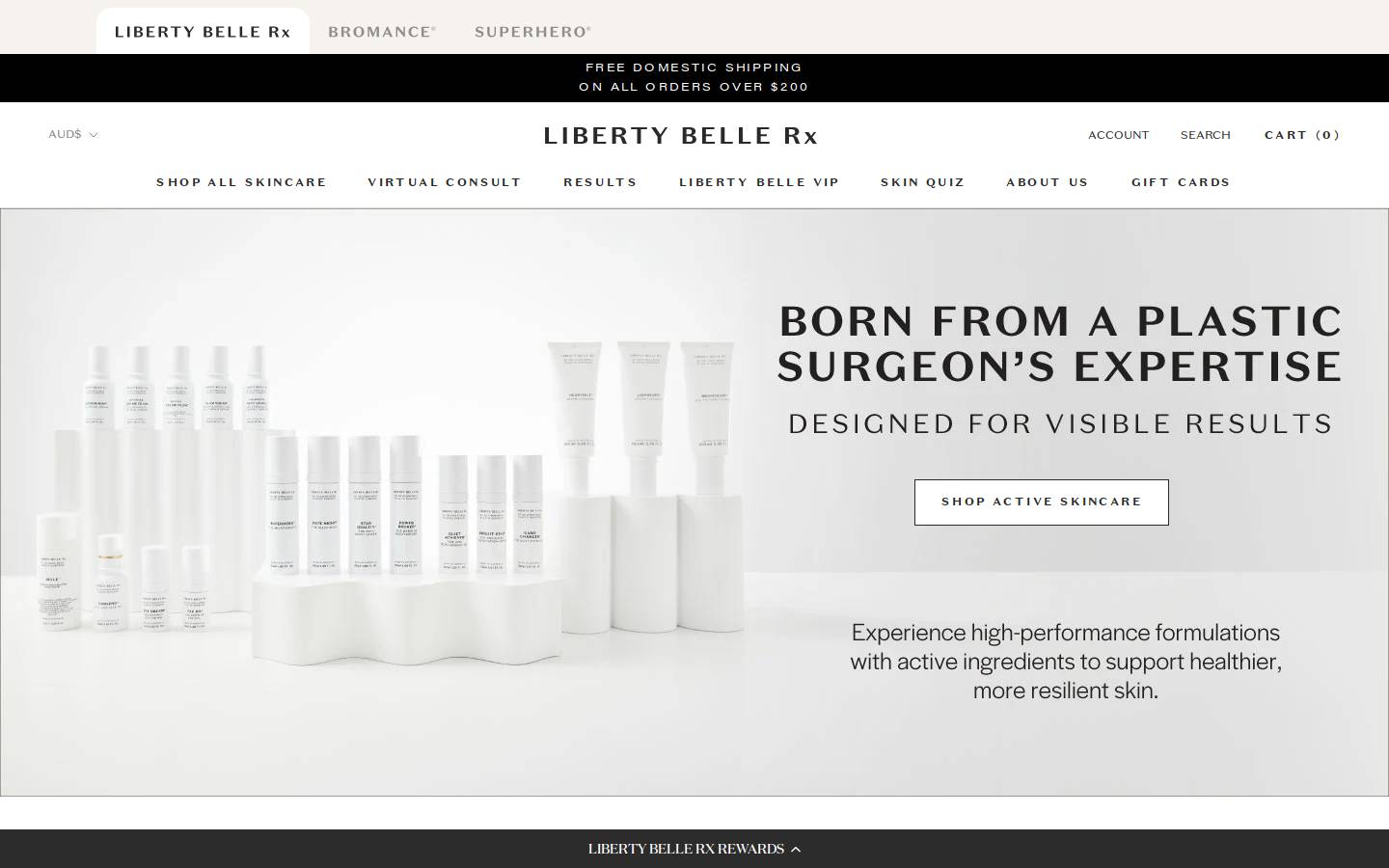 libertybellerxdirect.com homepage screenshot