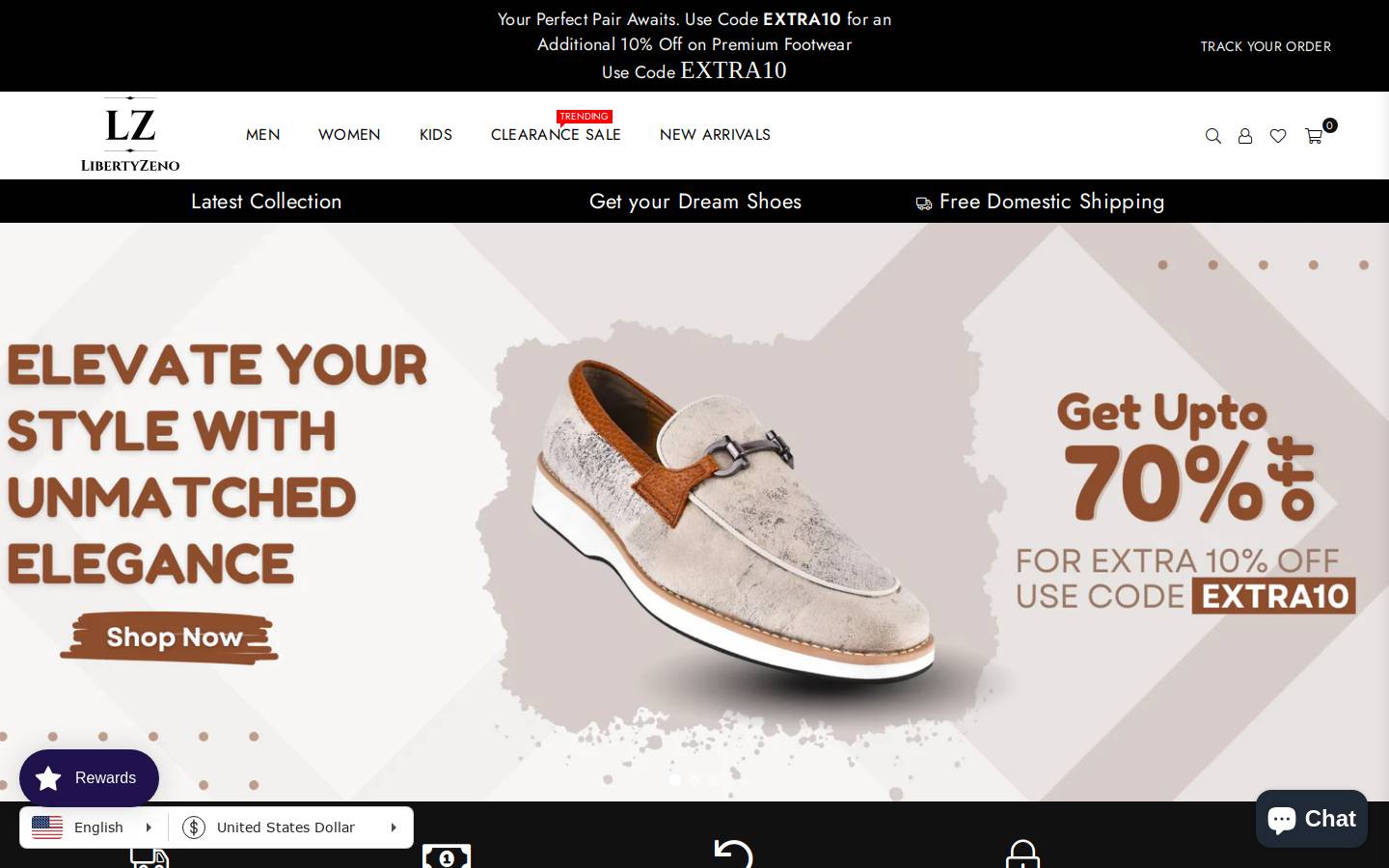 LIBERTYZENO homepage screenshot