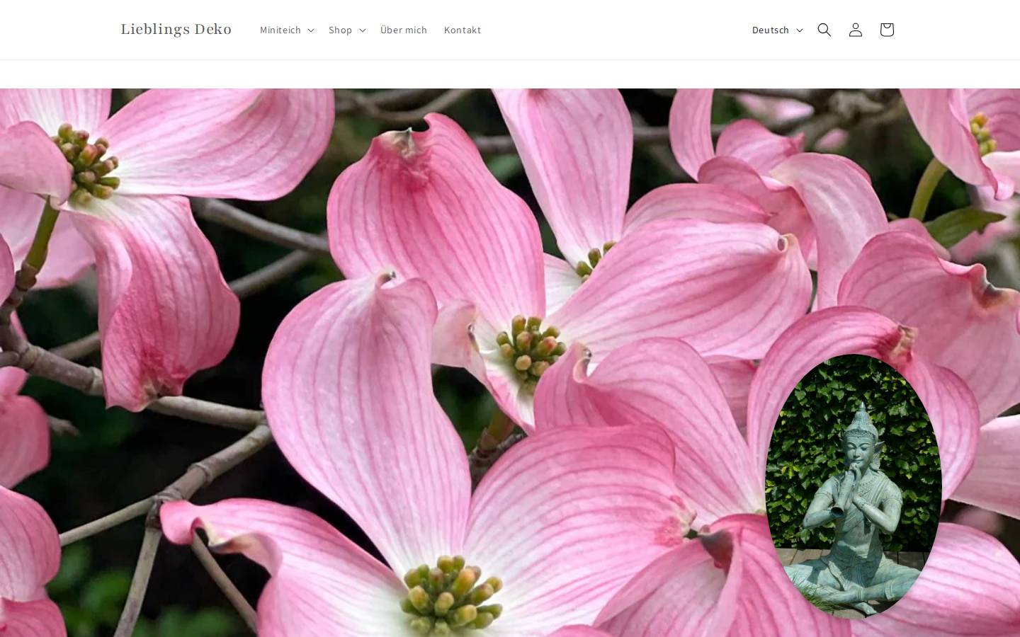 lieblingsdeko.com homepage screenshot