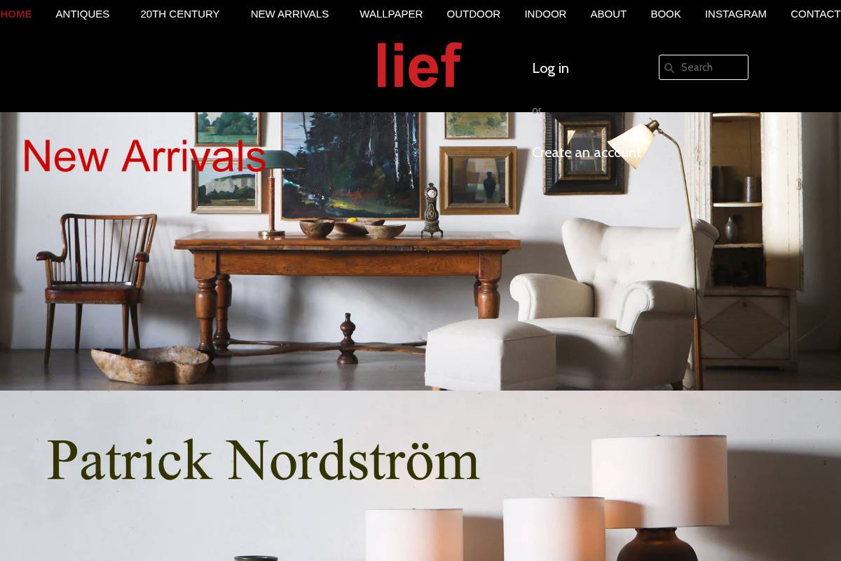liefalmont.com homepage screenshot