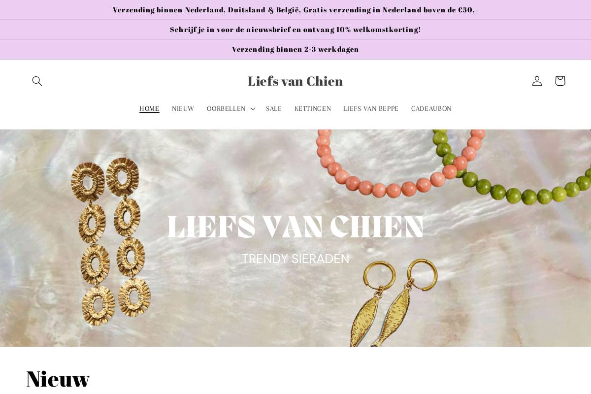 liefsvanchien.nl homepage screenshot