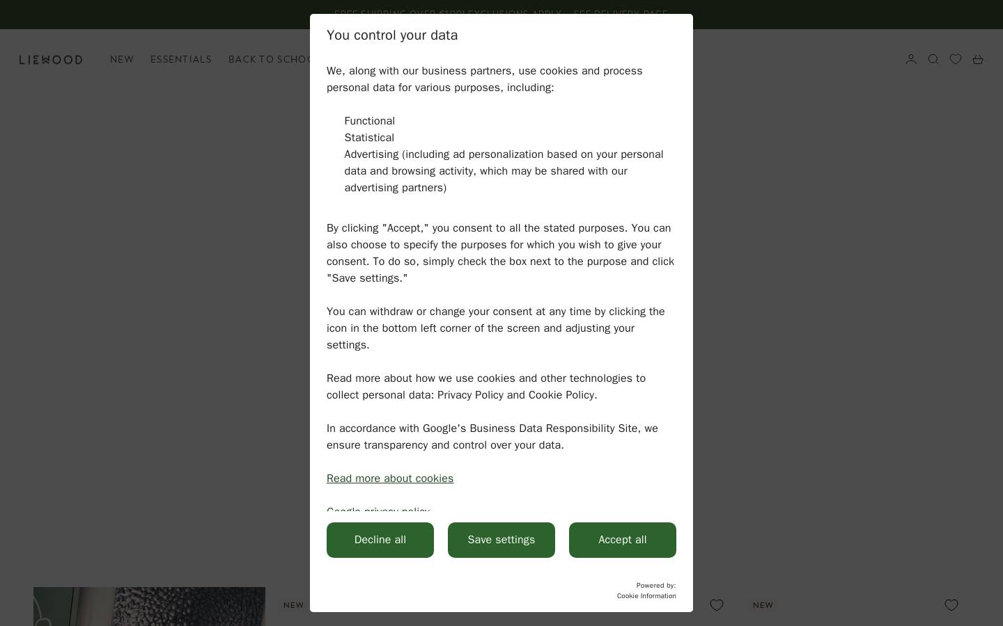 LIEWOOD homepage screenshot