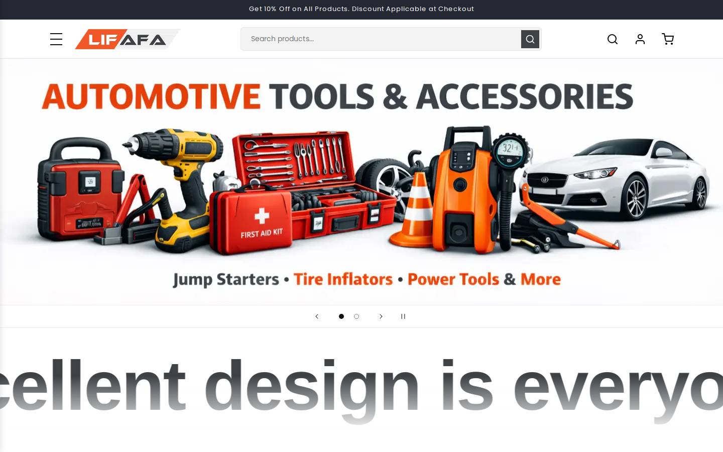 lifafa.com.au homepage screenshot