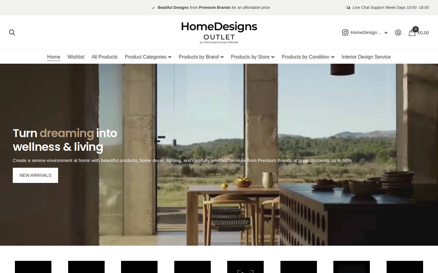 lifeconcept.shop homepage screenshot