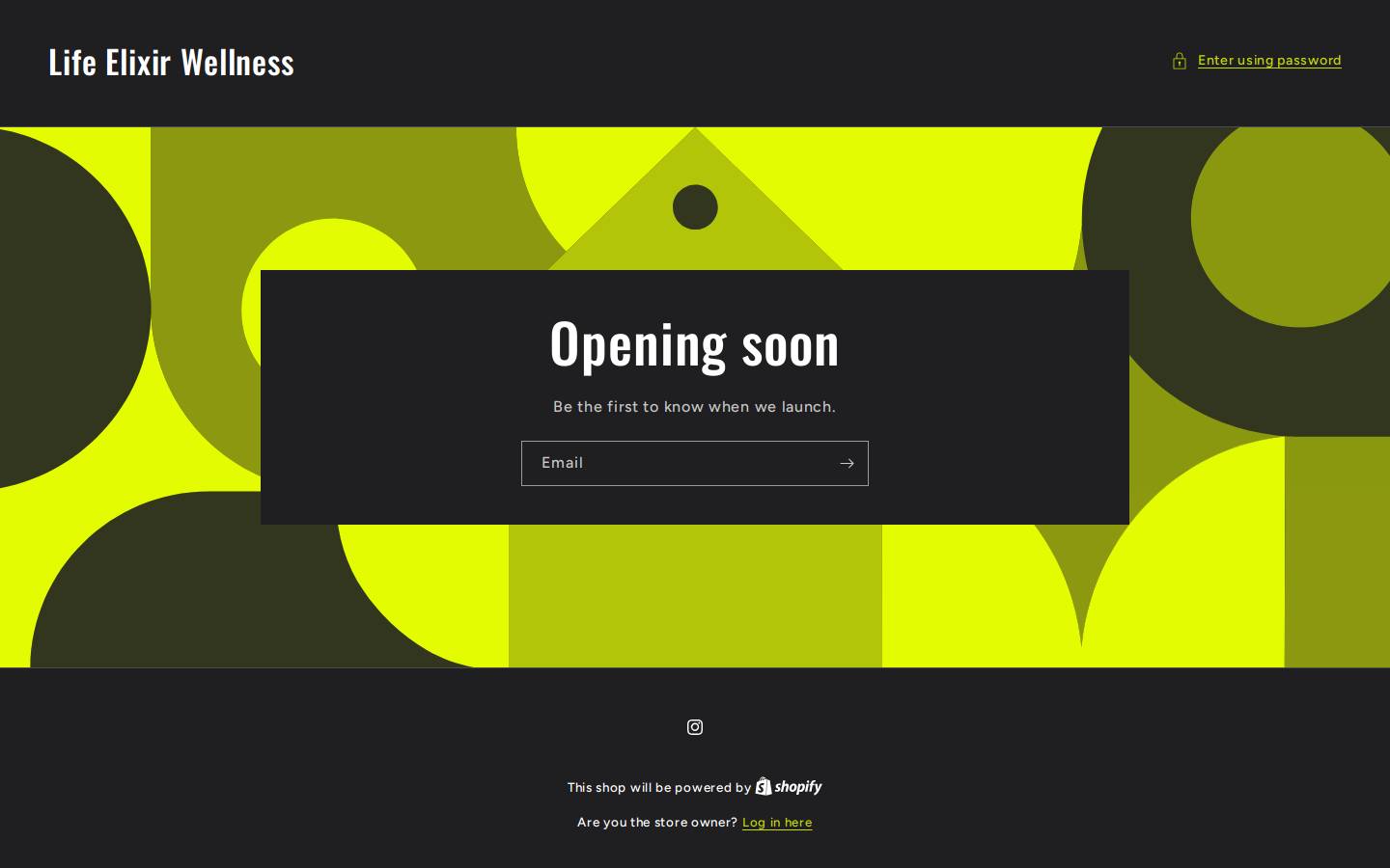 lifeelixir.net homepage screenshot