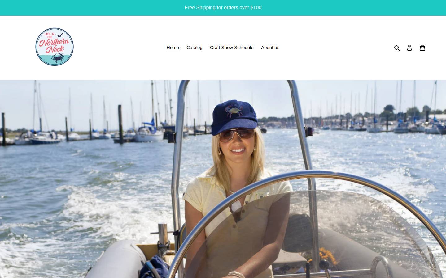 lifeinthenorthernneck.com homepage screenshot