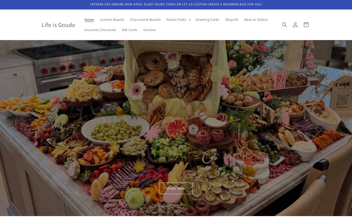 lifeisgoudatampa.com homepage screenshot