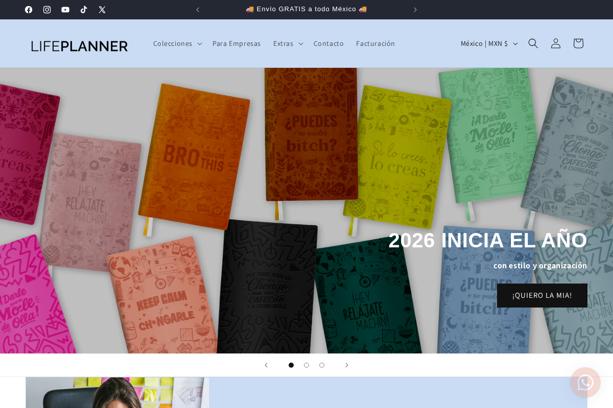 LIFE PLANNER homepage screenshot