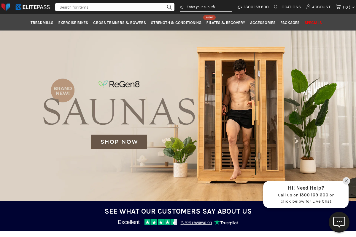 Lifespan Fitness homepage screenshot