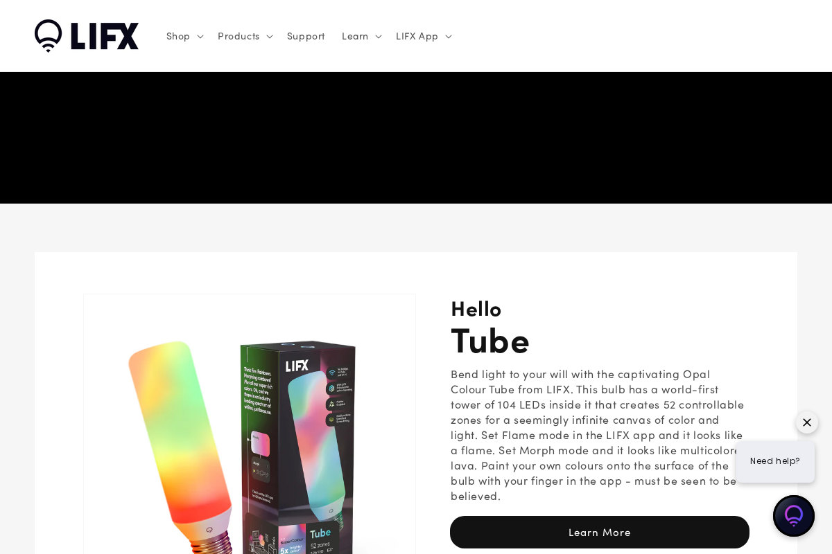 lifx.com.au homepage screenshot