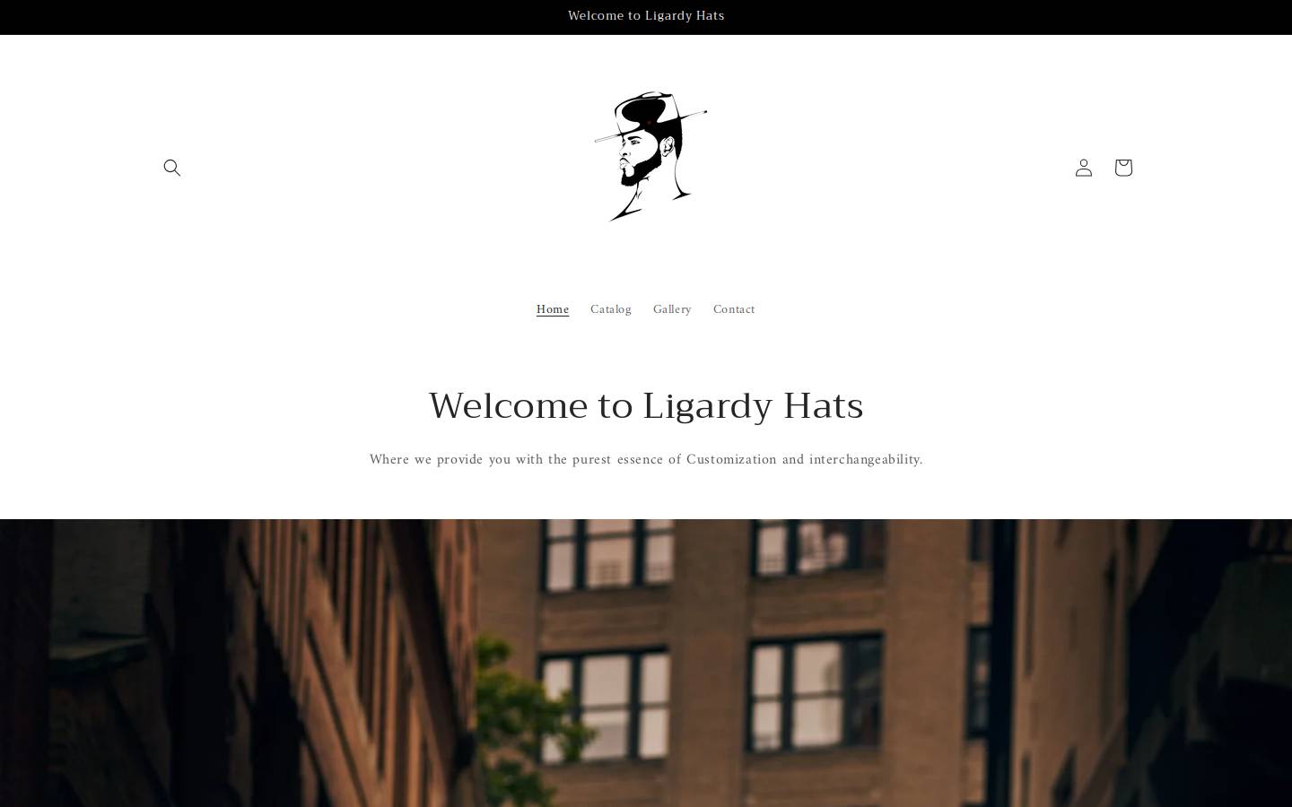 ligardyhats.com homepage screenshot