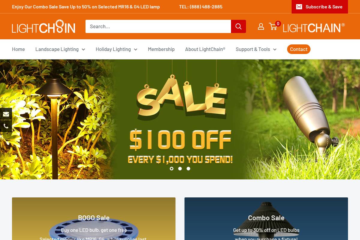 lightch8in.com homepage screenshot