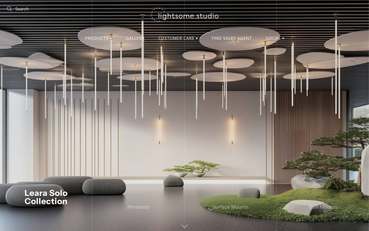 lightsomestudio.com homepage screenshot