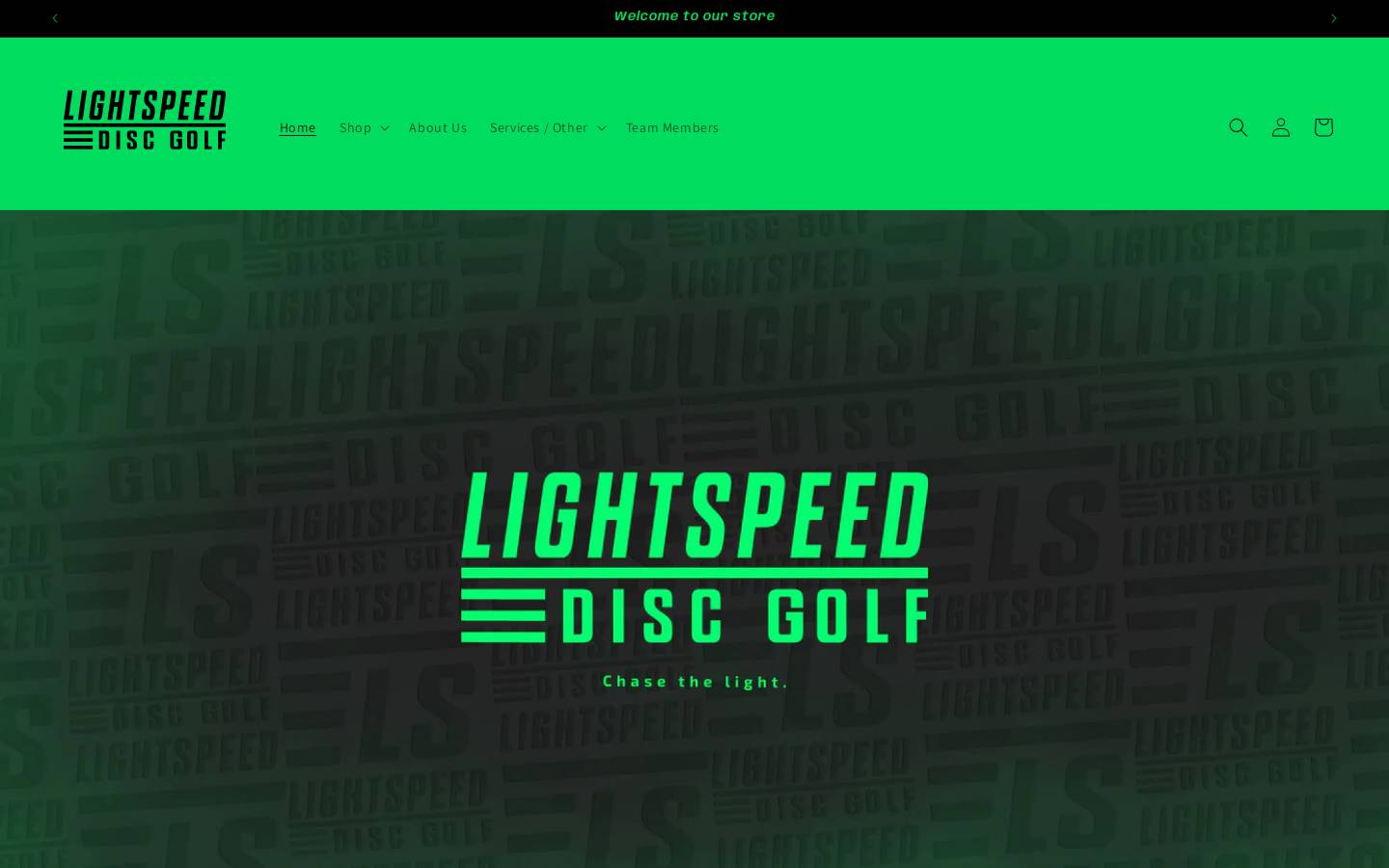 lightspeeddg.com homepage screenshot
