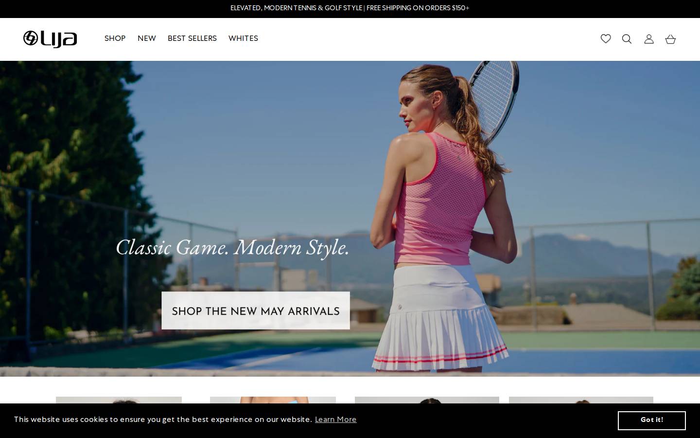 LIJA Style homepage screenshot