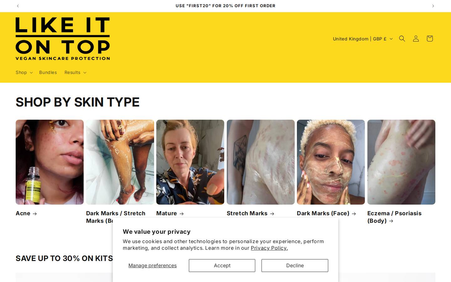 likeitontop.com homepage screenshot