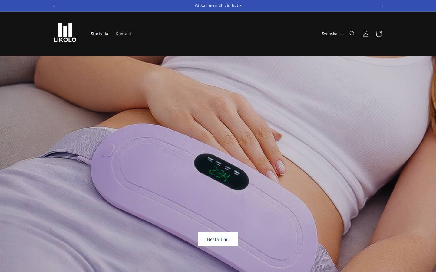 likolo.se homepage screenshot