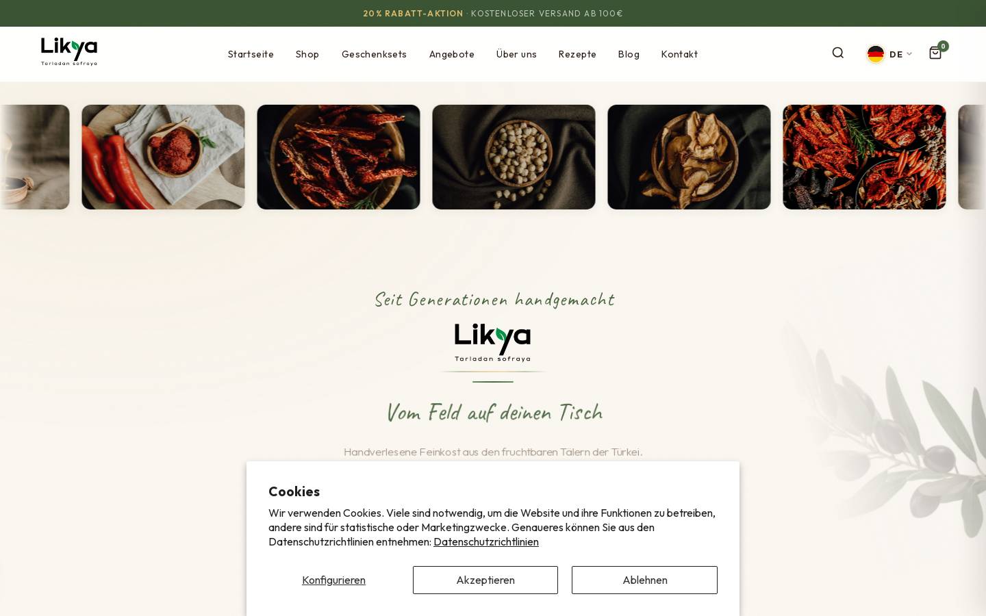 likya.de homepage screenshot