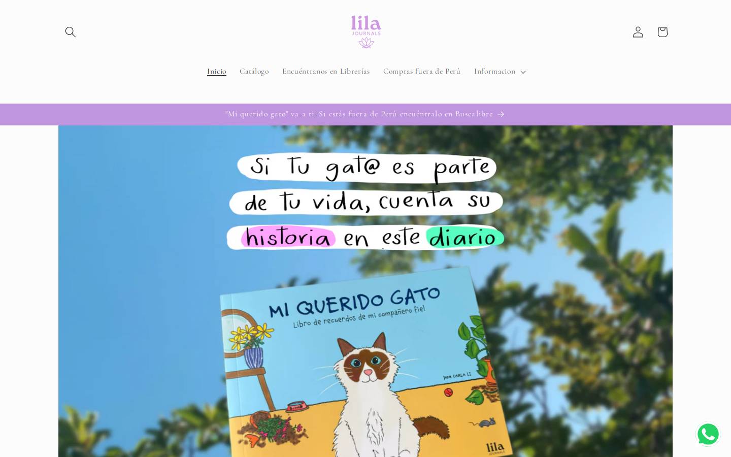 lilajournals.com homepage screenshot