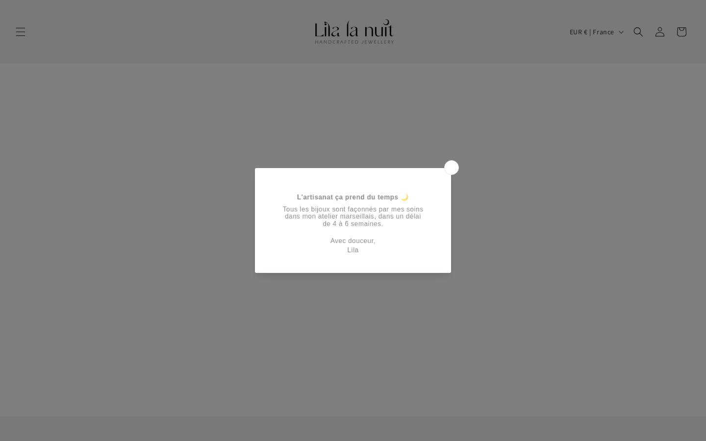 lilalanuit.com homepage screenshot