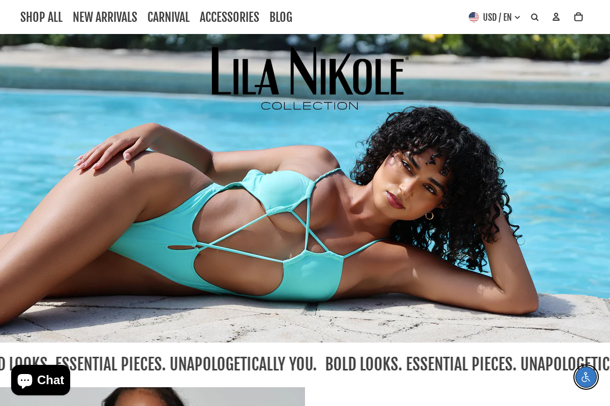 lilanikole.com homepage screenshot