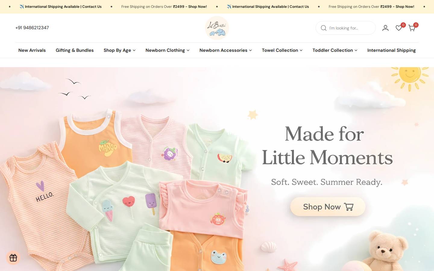 lilbontre.com homepage screenshot