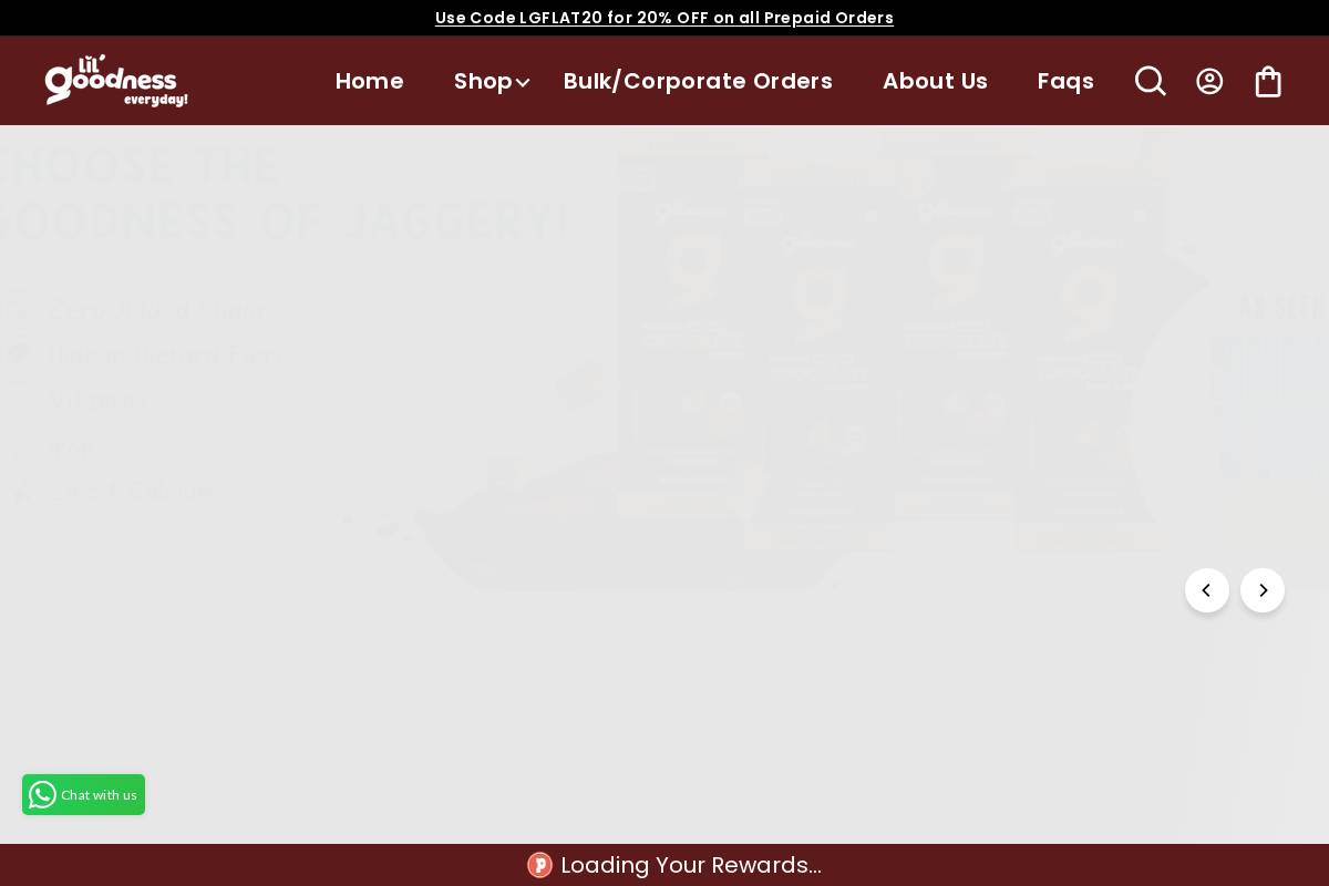 lilgoodness.com homepage screenshot