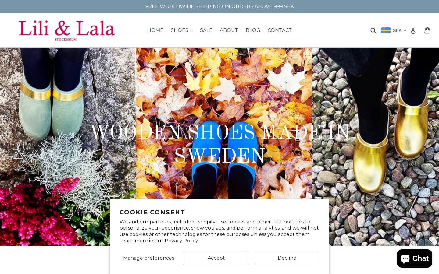 liliandlala.se homepage screenshot