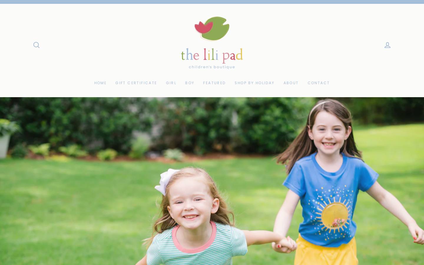lilipadbham.com homepage screenshot