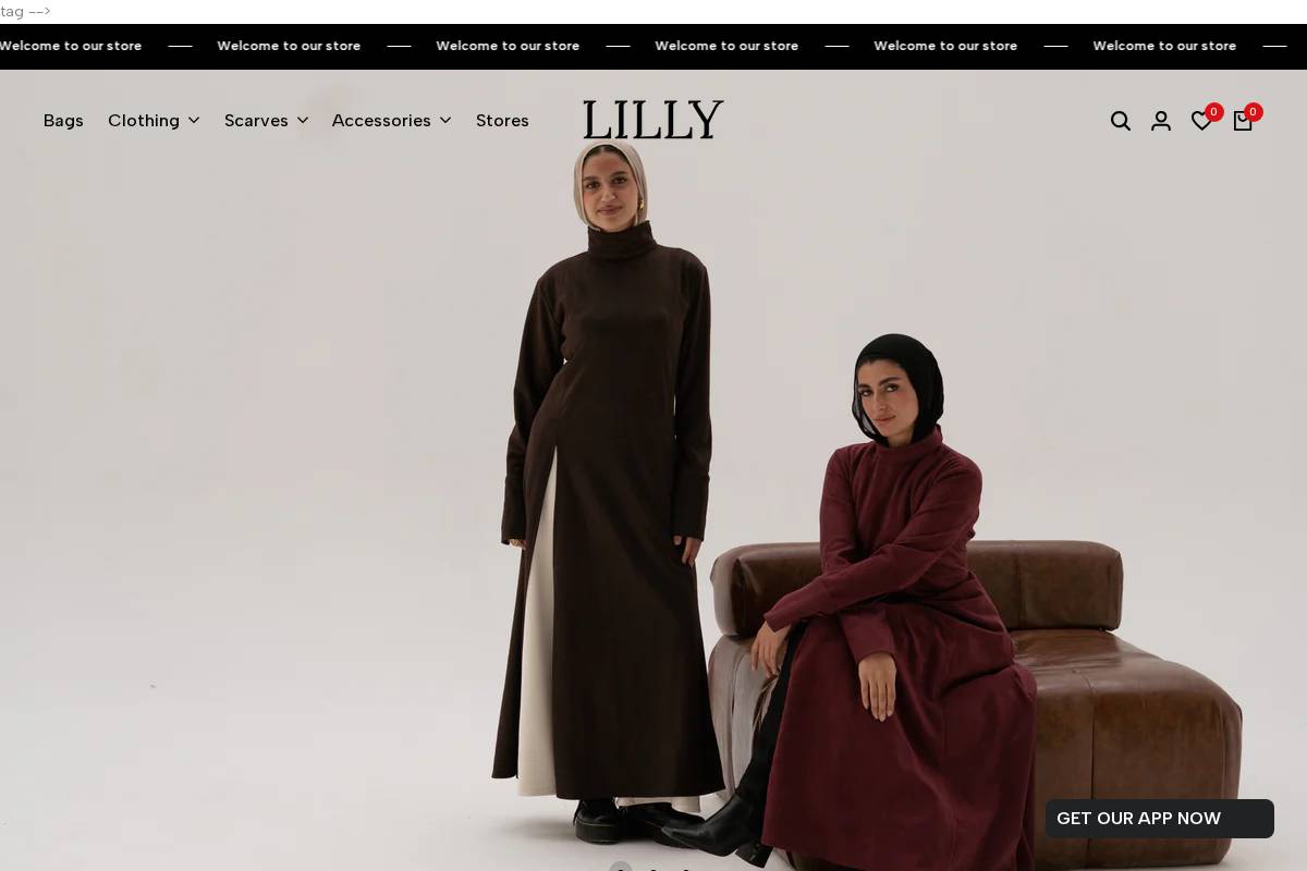 lillyy.net homepage screenshot