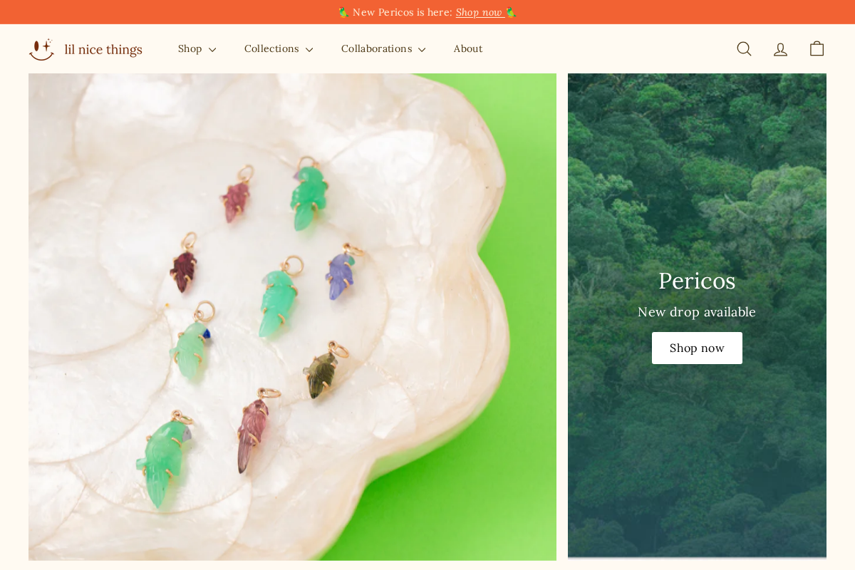 lilnicethings.com homepage screenshot