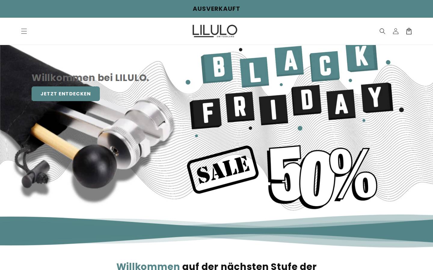 lilulo.ch homepage screenshot