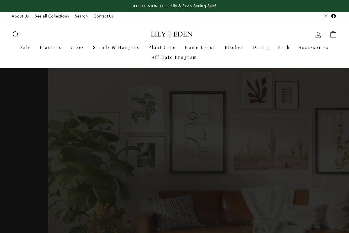 Lilyandeden homepage screenshot