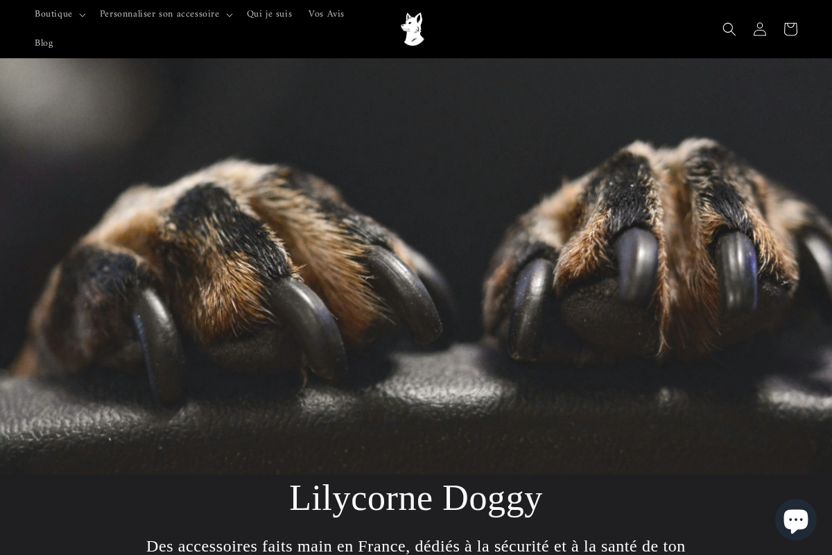 Lilycornedoggy homepage screenshot