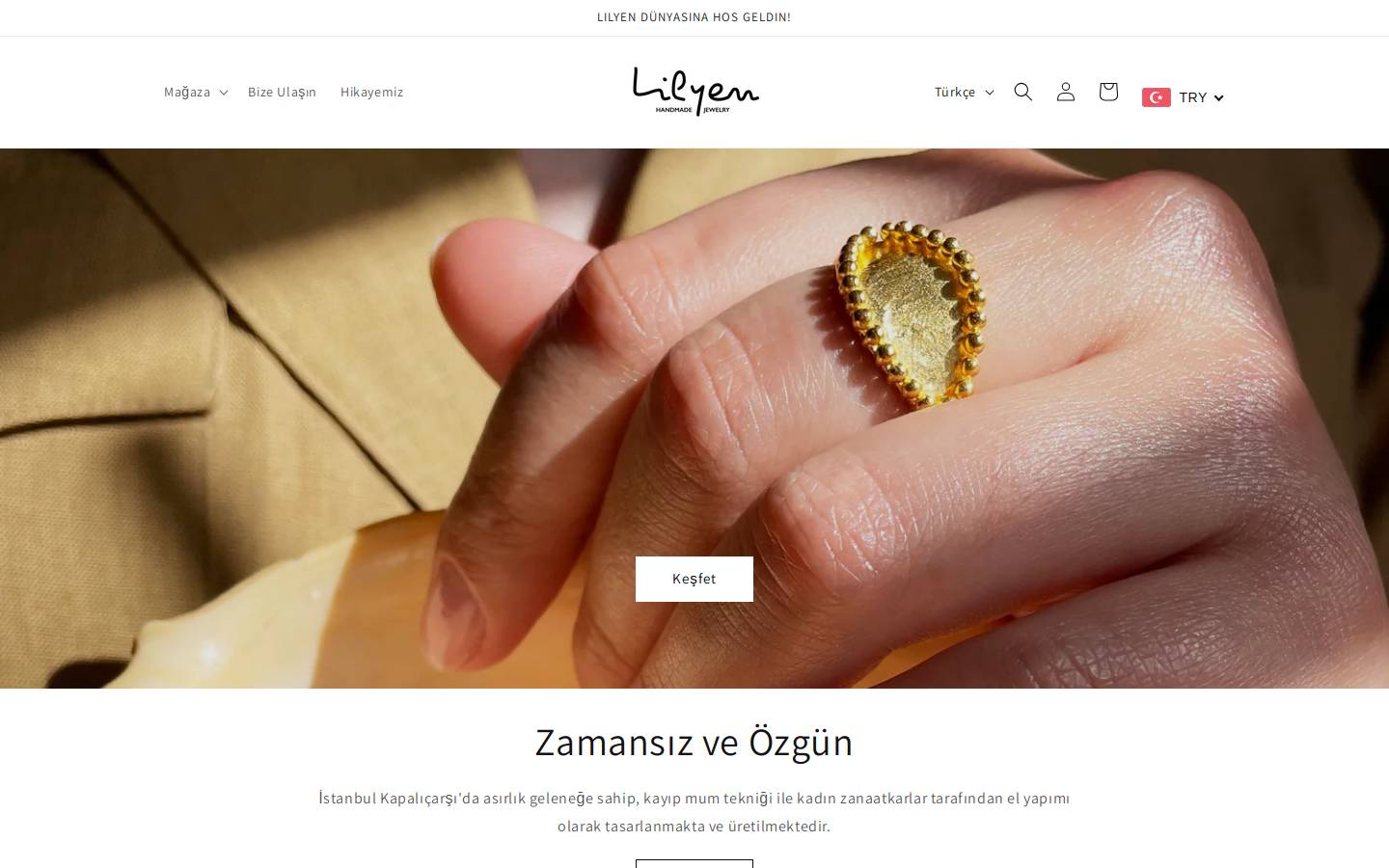 lilyendesignn.com homepage screenshot