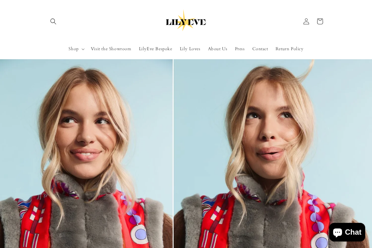 lilyeve.store homepage screenshot