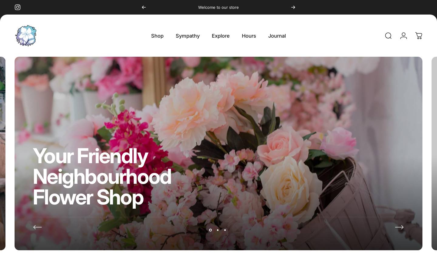 Lilysflorist homepage screenshot