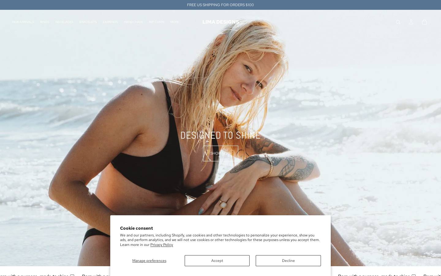 lima-designs.com homepage screenshot