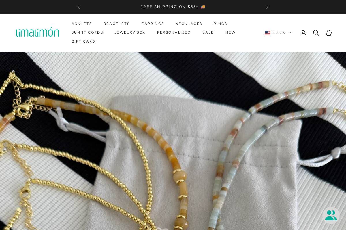 limalimonstore.com homepage screenshot